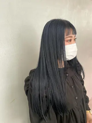 カラー miyu ハイトーン/レイヤーのヘアスタイル