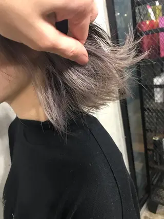 ショート カラー パーマ ヘアアレンジ メンズ キッズ ネイル マツエク・マツパ サロンドミルク 原宿のヘアスタイル