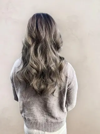 ロング 縮毛矯正 髪質改善 鈴木のヘアスタイル