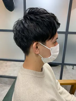 ショート メンズ 【S.BROOM】 店長　西川徹のヘアスタイル