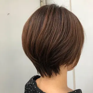 ショート 小田 莉加子のヘアスタイル