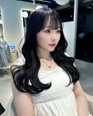 ロング カラー SALOWIN 新宿三丁目 me＋所属・hanane🎀 /ジャニオタ美容師のヘアスタイル