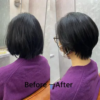 ショート 艶カラー吉祥寺🌸 KAZUEのヘアスタイル