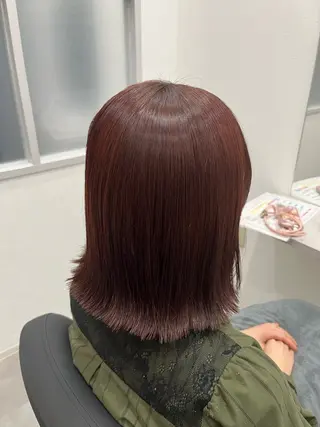 カラー ゆうか 🤍のヘアスタイル