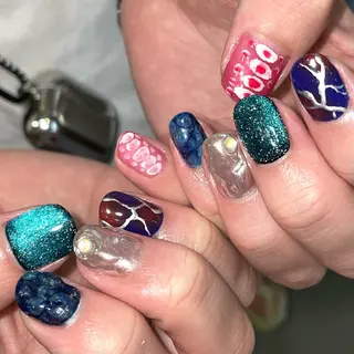 ネイル 【 ネイリスト&アイ リスト】キヨカのネイルデザイン