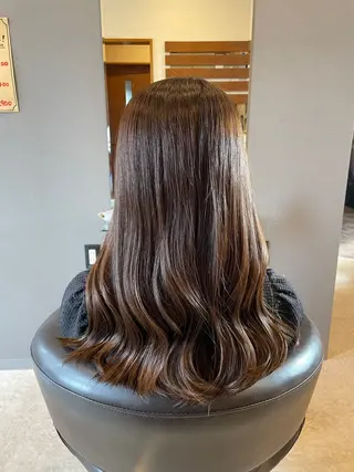 ロング カラー Mauve KOTOのヘアスタイル
