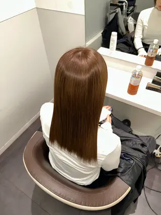 セミロング Wisteria所属・美髪特化✨ 伊織✨縮毛矯正✨のヘアスタイル