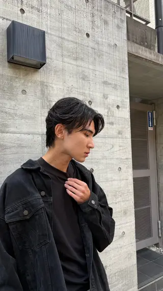 メンズ 髪質改善カラー&トリートメント専門店BLOOMA原宿所属・はやと /メンズセット/上野のヘアスタイル