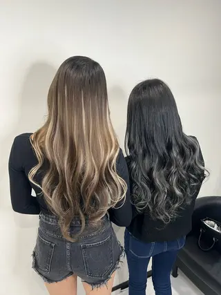 ロング YUDU🍊 germe/ジェルムのヘアスタイル