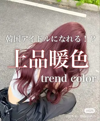 セミロング REDEAL SHIBUYA所属・maya/レイヤー カット/ミインパーマのヘアスタイル