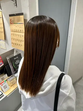 ロング JOS所属・上野ハイトーン/デ ザイン✂︎touiのヘアスタイル