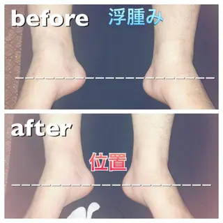 【足圧】鬼👹リンパ 身体整うサロンのエステ・リラクイメージ