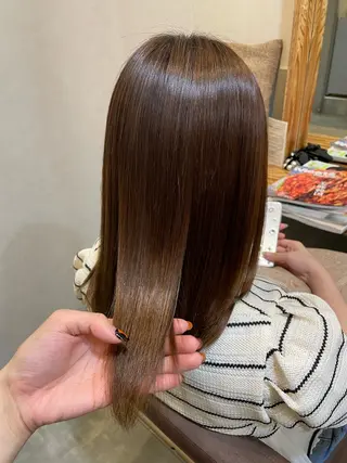 ミディアム 髪質改善/レイヤー /ボブ/中村莞太朗のヘアスタイル