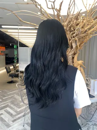 ロング カラー カンナ【Y2Kネイル /コーンロウ】のネイルデザイン