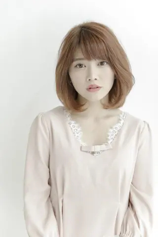 ミディアム カラー 髪質改善 川島　広大のヘアスタイル