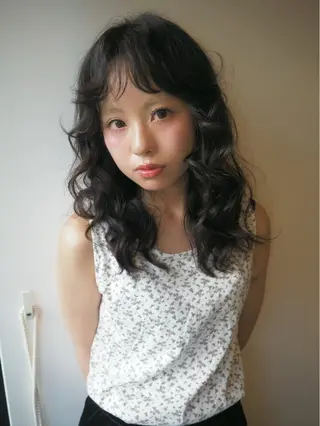 ロング COME G HEAD 上之裏所属・高木 青空のヘアスタイル