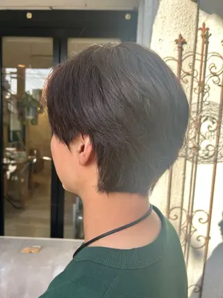 メンズ ブリーチなしカラー 野々花🩰のヘアスタイル