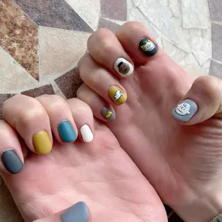 ショート ネイル NEW WORLD所属・MIZUKI 🌏NEWWORLDのネイルデザイン