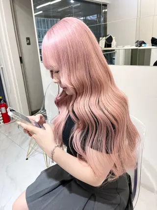 ロング 韓国ヘア🎀艶髪 /渋谷/Manaeのヘアスタイル