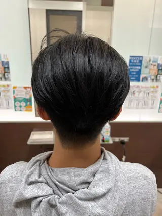 メンズ Hair Make NEWYORK　稲荷町店所属・南部萌🍀縮毛矯正 ツヤ髪ストレートのヘアスタイル