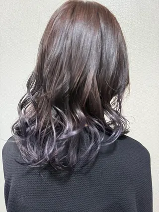 ミディアム カラー 艶カラー🕊️ ✴︎Yukari✴︎のヘアスタイル