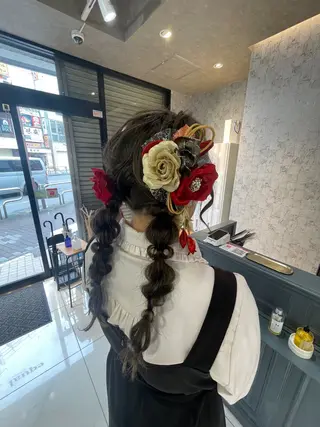 ヘアアレンジ 🖤sumire🖤 eye/men'sのマツエク・マツパデザイン