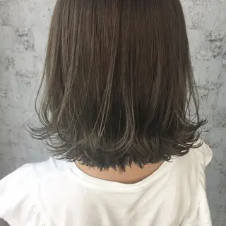 ミディアム カラー ショート/ボブ🌿 大野ちかのヘアスタイル