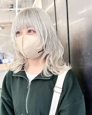 ミディアム カラー カラー系/カット特化 🟠オオタキマサシのヘアスタイル