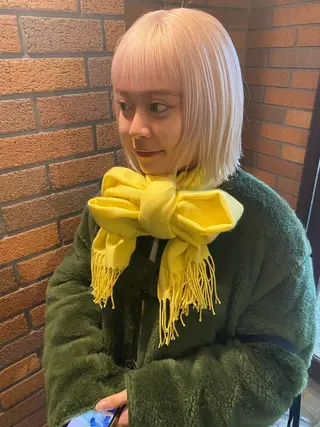 ミディアム カラー ヘアアレンジ 広島/ボブ/レイヤー 🌿‬wakabaのヘアスタイル