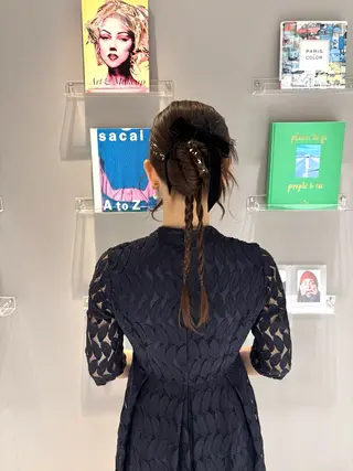 ヘアアレンジ 誰もが憧れる艶髪✨ /アレンジヘア🎀のヘアスタイル