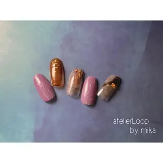 ネイル atelierLoopbyshiho所属・atelier Loop♪MIKAのネイルデザイン