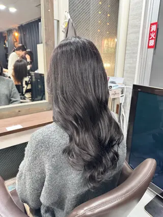 カラー 河田 愛菜のヘアスタイル