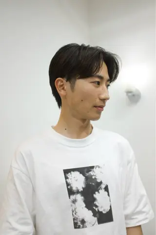 ショート ヘアアレンジ メンズ 🦠カラーリスト/ 魚瀬あおい🦠のヘアスタイル