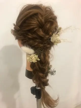 ロング ヘアアレンジ シールエクステ/ 髪質改善💐yuuのヘアスタイル