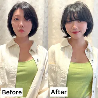 ショート 似合わせ·ストレート /サカキ ヒナタ🌻のヘアスタイル