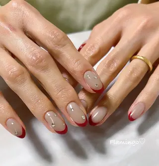 ネイル 40代からの爪を守る ×ケア重視サロン♡のネイルデザイン