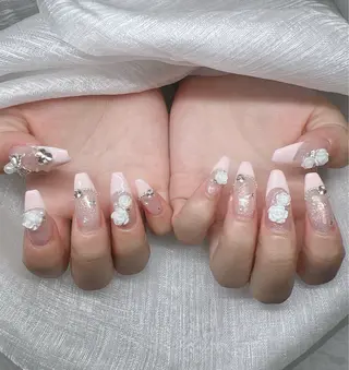 ネイル Lee Nails チップ長さだし専門店のネイルデザイン