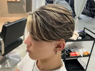 カラー メンズ LUCK 船橋のヘアスタイル