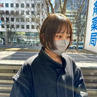 ショート カラー Gardenhair 小笠原篤矢ショートのヘアスタイル