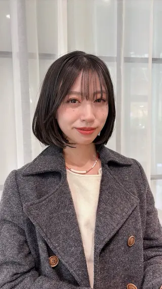 ミディアム 梅田美容室/カット /Maoのヘアスタイル