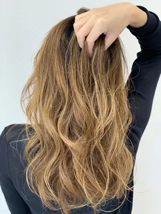 ロング カラー ⭐️💛骨格を診断 髪質改善◎RIKIのヘアスタイル