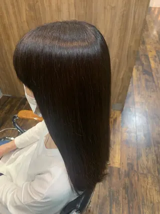 ロング 透明感カラー🫧縮毛 矯正🪽izumiのヘアスタイル