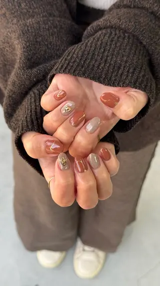 ネイル Momoka ネイリスト福岡/薬院のネイルデザイン