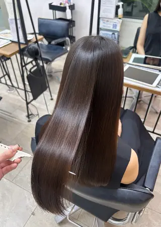 ロング カラー suehiro yunaのヘアスタイル