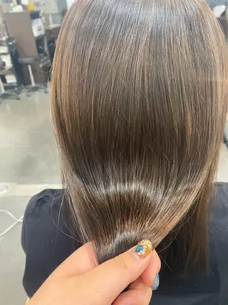 ミディアム カラー BLENDby happiness所属・KAORU/絹髪 /髪質改善/奈良のヘアスタイル