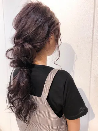 ロング カラー 【天満1艶髪】潤艶/ 髪質改善🌹釣本竜哉のヘアスタイル