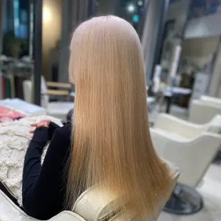 カラー ハイトーン✨艶髪💘 💘 AYANO💘のヘアスタイル