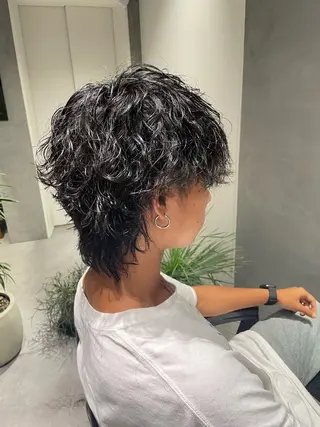 ミディアム パーマ 🔱メンズパーマ特化 🔱山下和輝のヘアスタイル