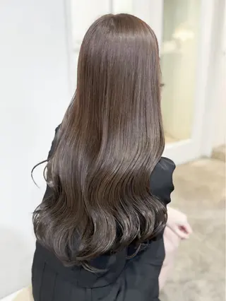 ロング 韓国アイドルヘア🤍 nanako🦋のヘアスタイル