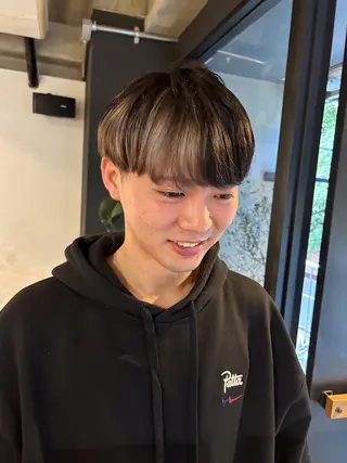 カラー メンズ 寺本 奈央のヘアスタイル